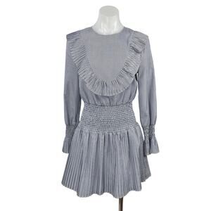 english factory long-sleeve twofer bubble mini dress English Factory | Dresses | E English Factory Twofer Bubblehem Mini Dress  Black